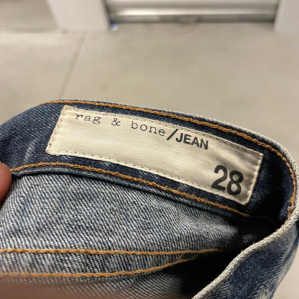 Y2K rag & bone cutoff denim shorts 28 - Picture 5 of 6